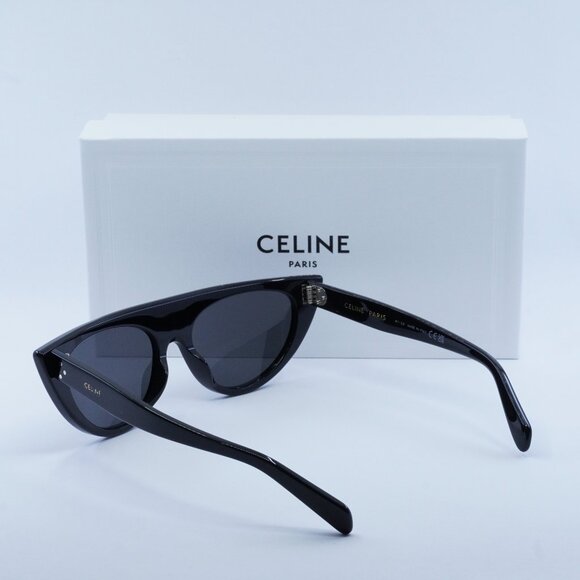 FINAL PRICE NEW CELINE CL40228I 01A BLACK GREY SUNGLASSES - Picture 9 of 10
